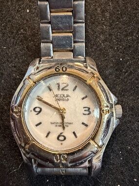 Source Unknown Two-Tone Silver and Gold Women's Watch